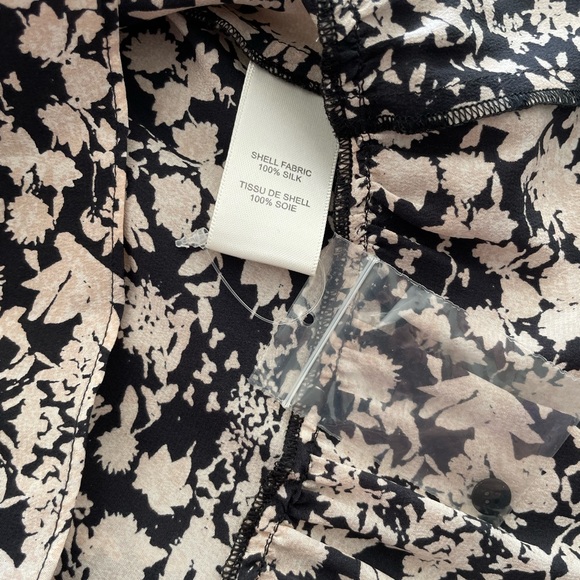 Rebecca Taylor Pink and Black Peplum Blouse | 2 - Picture 7 of 8